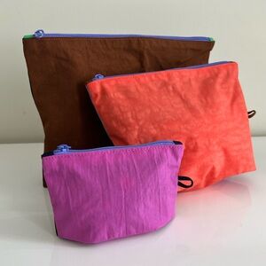 BAGGU Go Pouch set in Night Lights